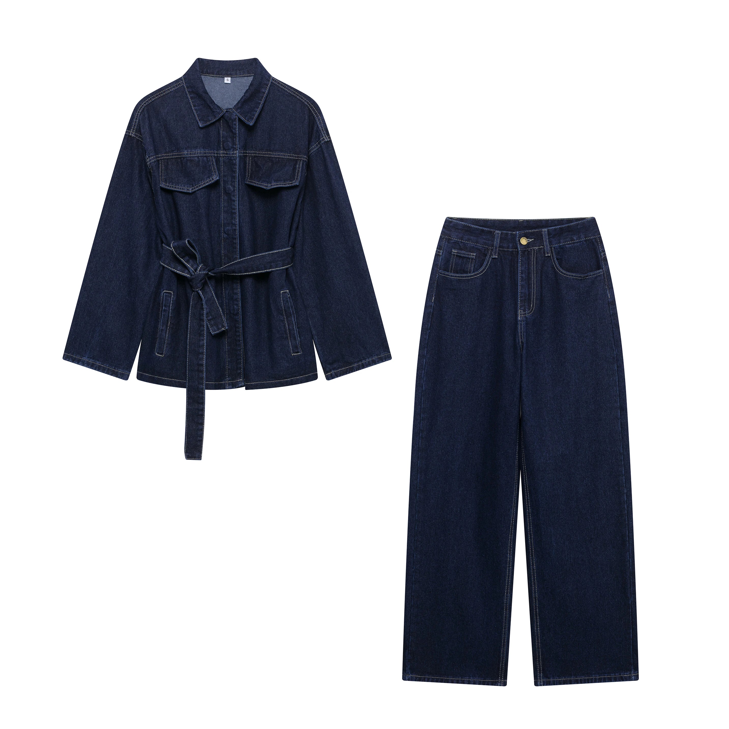 The Camille Denim Set