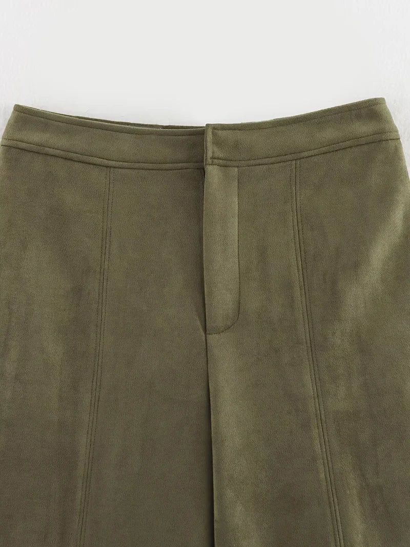 The Sloane Suede Co-ord Set