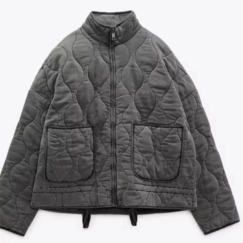 The Slate Quilted Comfort Jacket