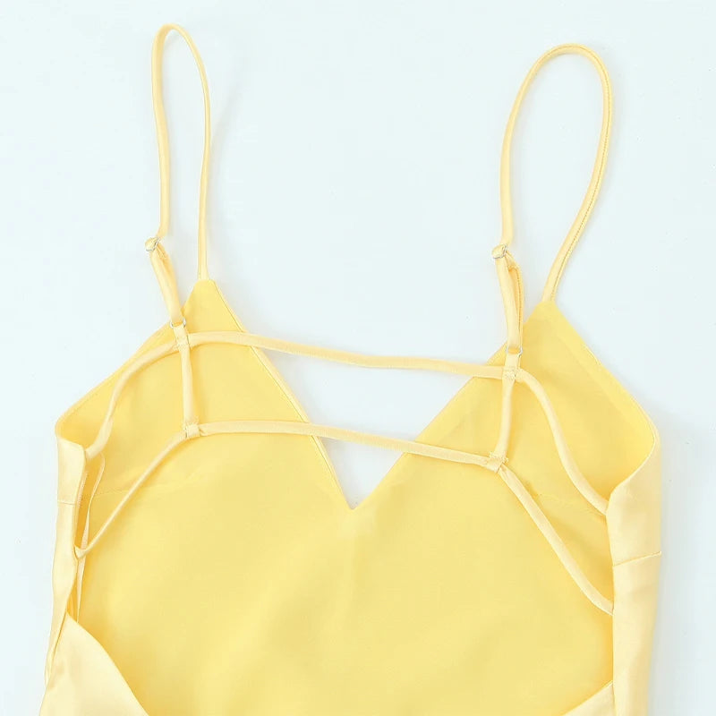 The Aurelia Satin Slip Dress