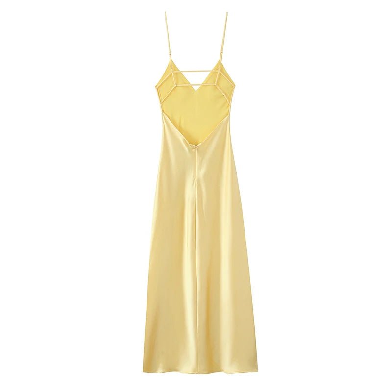 The Aurelia Satin Slip Dress