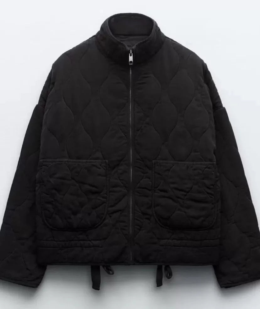 The Slate Quilted Comfort Jacket