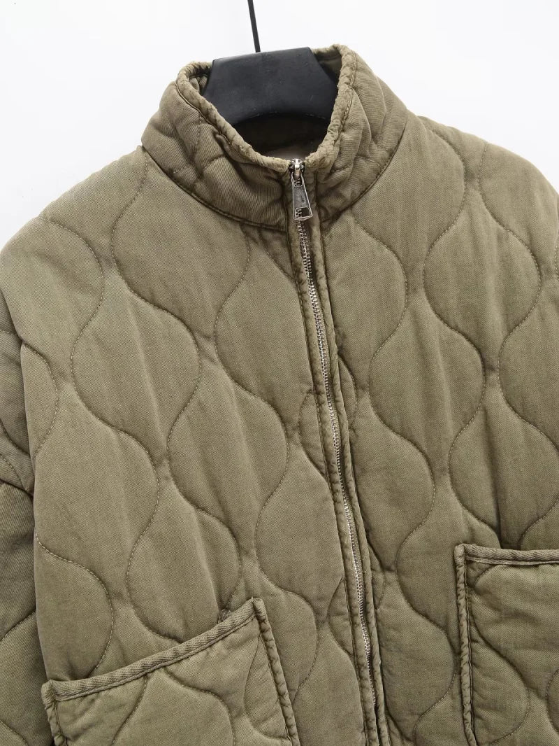 The Slate Quilted Comfort Jacket