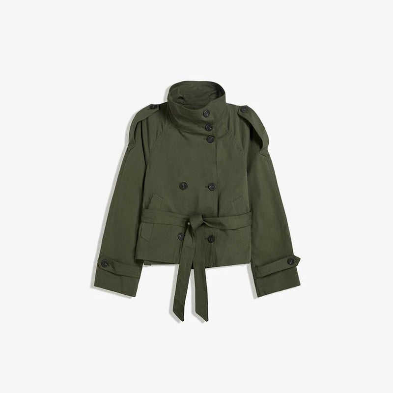 The Juliette Cropped Trench Coat