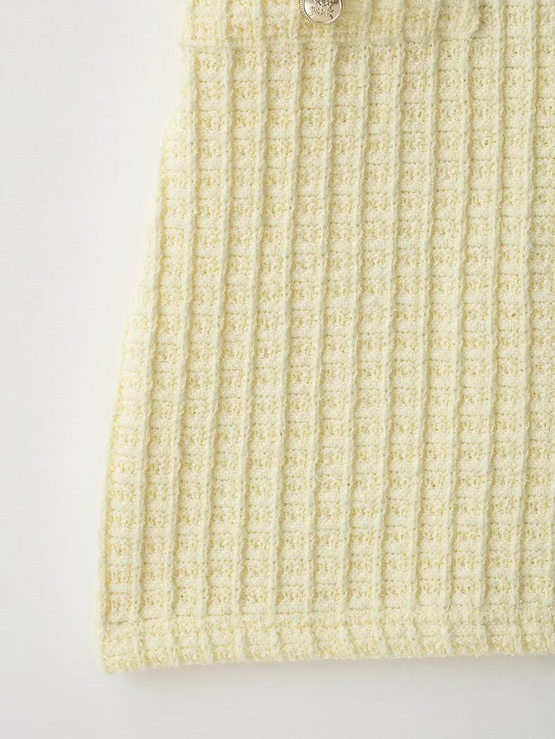The Colette Knit Mini Dress