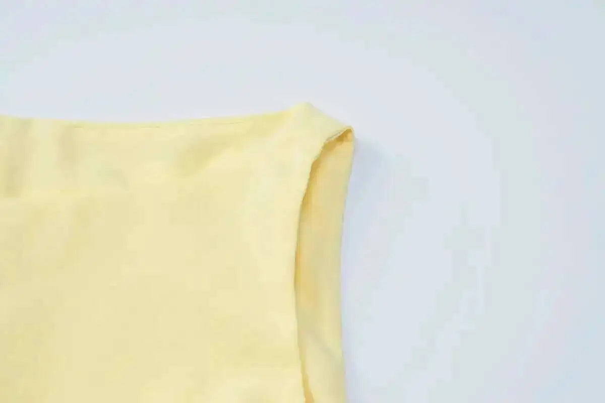 The Lemon Sorbet Mini Dress