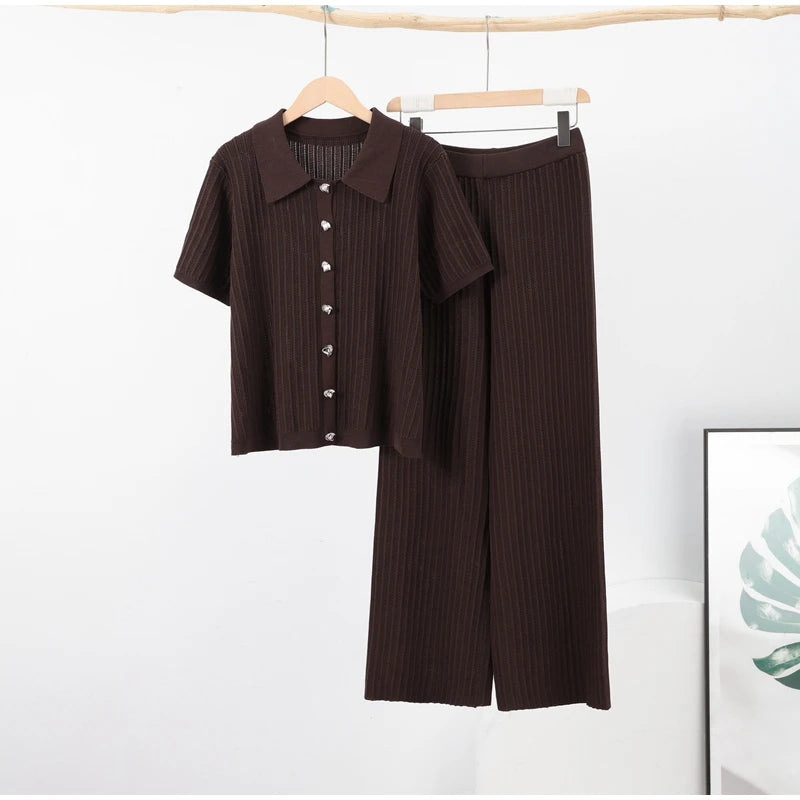 The Espresso Knit Co-ord Set