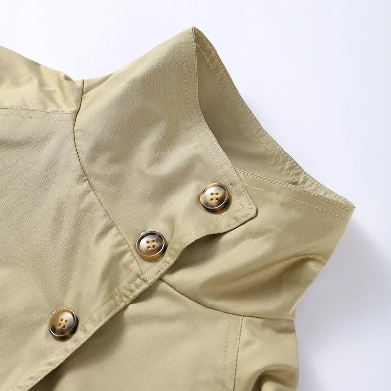The Juliette Cropped Trench Coat