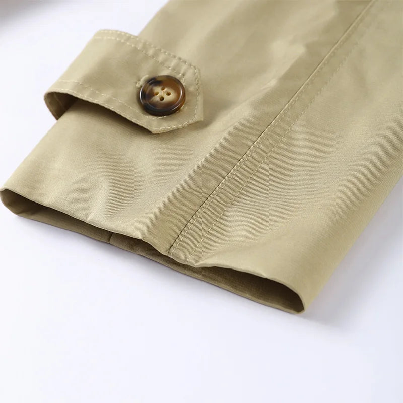 The Juliette Cropped Trench Coat