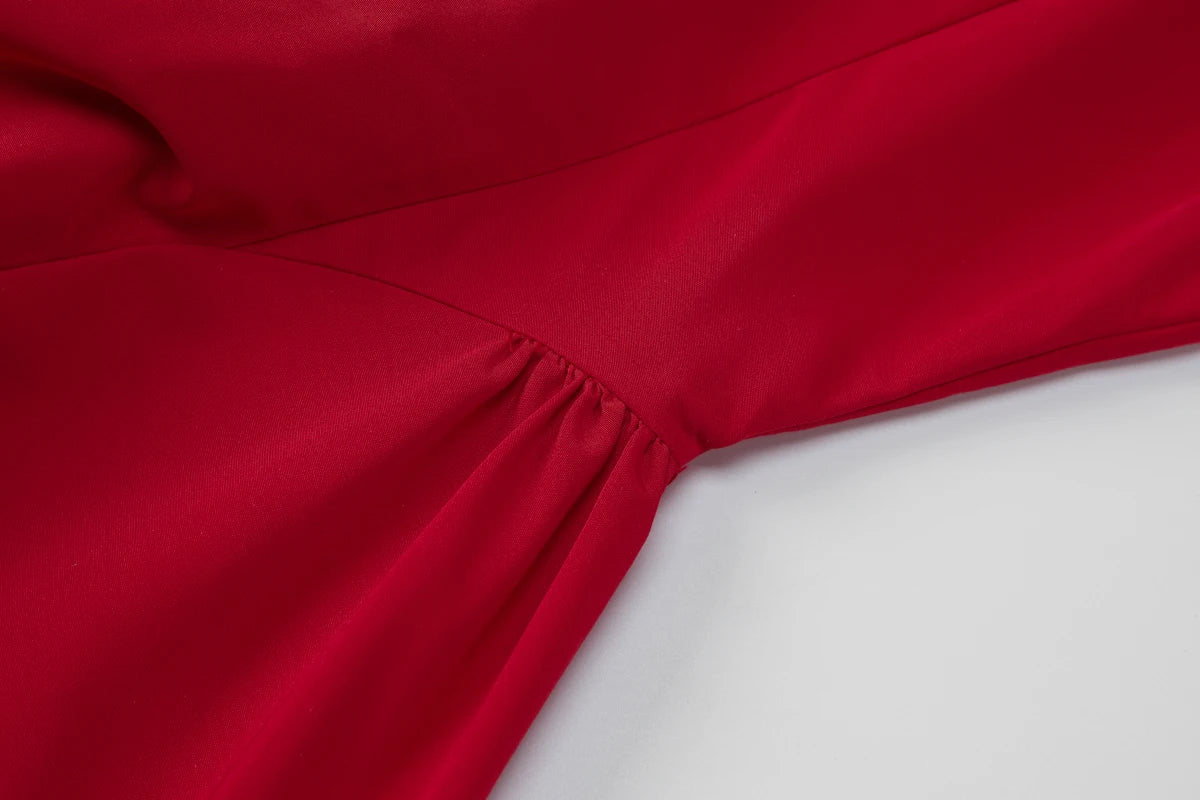 The Scarlet Midi Dress